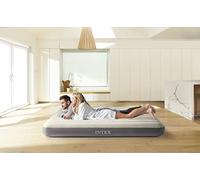 (TG. 36.83x11.43x30.48 cm) Intex Airbed 64103 Materasso Unisex, Grigio, 152cm x