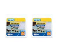 (TG. 36 Bastoncini (Confezione da 2)) Rapid 40107350 Colla Rapid in stick da 7 m