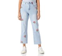 (TG. 36) Desigual Denim_My Flo Jeans, Blu, 42 Donna - NUOVO