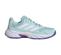 (TG. 36 EU) adidas Courtjam Control 3 Tennis Shoes, Scarpe Donna, Semi Flash Aqu