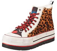 (TG. 36 EU) Desigual, Scarpe da Ginnastica Donna, Multicolore, 36 EU - NUOVO