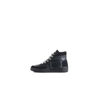(TG. 36 EU) Desigual Shoes_Fancy High Patch 2000 Black, Scarpe da Ginnastica Don
