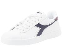 (TG. 36 EU) Diadora TORNEO Wn, Scarpe da Ginnastica Donna, White/Classic Navy, 3
