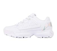 (TG. 36 EU) Kappa Rave Gc Women Scarpe Unisex - Adulto, Bianco (White), 36 EU -
