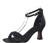 (TG. 36 EU) MARCO TOZZI Damen 2-2-28340-20, Sandali con Tacco Donna, Nero, 36 EU