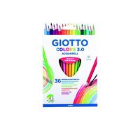 (TG. 36) Giotto Colors 3.0 Aquarell Confezione da 12 Matite 36 multicolore - NUO
