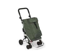 (TG. 36 litri + 8) Foppapedretti Carrello Go Up Portaspesa Olive - NUOVO