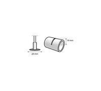 (TG. 36 Pezzi) Dremel 409 Dischi Taglio Heavy Duty, 24 mm, 36 Pezzi - NUOVO