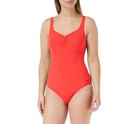 (TG. 36) Speedo Shaping AquaNite 1 Piece Costume da Bagno, Rosso, 14A Women's -