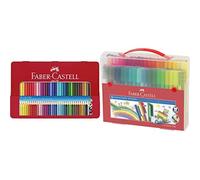 (TG. 36 Unit + 94 Unit ) Faber-Castell 112435 Pastelli 155579 Valigetta, 80 Penn