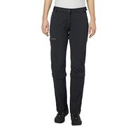 (TG. 36) VAUDE, Farley Stretch Capri T-Zip II, Donna, Pantaloni, Nero (Black), t