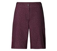 (TG. 36) VAUDE Pantaloncini da Donna con Stampa Ledro, Cassis, 36 - NUOVO