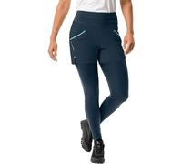 (TG. 36) VAUDE Pantaloni da Donna Crana Zo, Mare Scuro, 36 - NUOVO