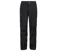 (TG. 36) Vaude Yaras - Pantaloni Impermeabili da Donna con Zip, Donna, Pantaloni