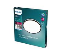 (TG. 36 Watt) Philips LED Plafoniera Ozziet, Grande, Due Zone Luminose, Tre Impo