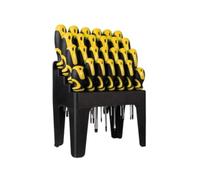 (TG. 36 x 26 x 14 cm) Toolland Set cacciaviti, 26 pezzi, con supporto, punta mag