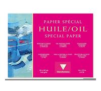 (TG. 36 x 48 cm, 240 g, 15 Sheets) Clairefontaine 96494C Blocco Olio, 36 x 48 cm