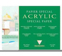 (TG. 36 x 48 cm, 360 g, 10 Sheets) Clairefontaine 96498C Blocco per Acrilico, 36