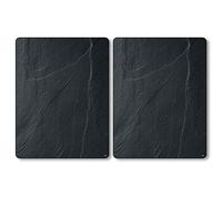 (TG. 3662313) Kesper 3662313 Piastra XL per Il Piano Cottura, Set di 2, Ardesia