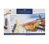 (TG. 36er Etui) Faber-Castell 127036 Pastelli ad Olio, 36 Pezzi - NUOVO