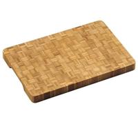 (TG. 36L x 24l cm) KESPER 58181 - Tagliere professionale in bambù, 36 x 24 x 3