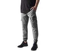 (TG. 36W / 33L) Urban Classics TB1435 Washed Cargo Twill Jogging Pants, Pantalon