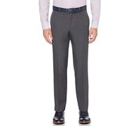 (TG. 36W / 34L) Perry Ellis - Pantaloni da uomo Carbone Plaid W36 / L34 - NUOVO