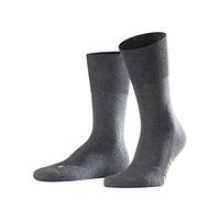 (TG. 37-38) FALKE 16605 - Calze unisex, grigio (Grau (Dark Grey Mel.), 37-38 - N