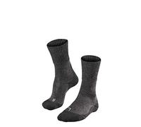 (TG. 37-38) Falke, Calze da Trekking Donna TK1 Wool, Grigio (Anthra-Mouline), 37