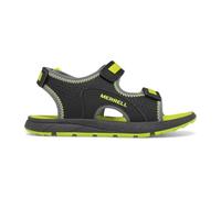 (TG. 37.5 EU) Merrell Panther Sandal 3.0, Sportivo, Black/Hi Viz, 37.5 EU - NUOV