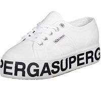 SUPERGA 2790 COTW OUTSOLE LETTERING, Sneaker, Donna, Bianco (White 901), 37 1/2 EU