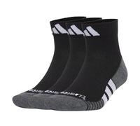 (TG. 37) adidas Mixte PERFORMANCE CLIMACOOL CUSHIONED QRT 3P, Black/White, 4.5-6