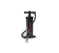 (TG. 37 cm) Intex 68605 - Pompa Manuale Double Quick, Nero - NUOVO