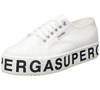 (TG. 37 EU) SUPERGA 2790 COTW OUTSOLE LETTERING, Sneaker, Donna, Bianco (White 9