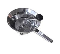 (TG. 37 x 23,5 x 17,5 cm) Fackelmann 2764250 Passaverdure in Acciaio Inox, Accia