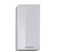 (TG. 37 x 77 x 23 cm) trendteam smart living Mobili, Metallo, Bianco, 37 x 77 x