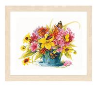 (TG. 37x31cm) Unbekannt Set per Punto Croce, Cotone, Multicolore, 37x31cm - NUOV