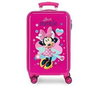 (TG. 37x55x20) Disney (DIYL9) Love Minnie Infantil, Rosa - NUOVO