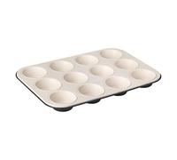 (TG. 38,5 x 26,5 x 3 cm) Zenker 7820 Noir Stampo per Muffin, Acciaio, Antracite/
