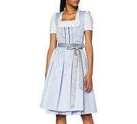 (TG. 38) Apple of my eye 905205 Vestito, Azzurro con Grigio Argento, 70 Donna -