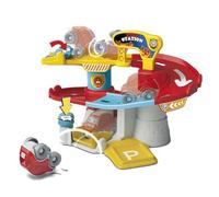 (TG. 38 cm x 29 cm x 10 cm) Clementoni Baby Fire Station, Pista Macchinine per B