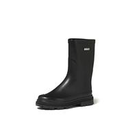 (TG. 38 EU) Aigle Mid Rain, Stivali in Gomma, Donna, Nero, 38 EU - NUOVO