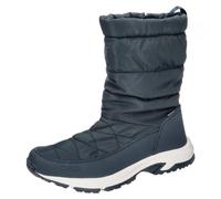 (TG. 38 EU) CMP Yakka Wmn Wp-3Q75986, Snow Boot Donna, Black Blue, 38 EU - NUOVO