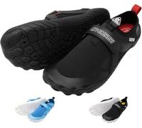 (TG. 38 EU) CRESSI Geko Shoes Black/Red 38 - Scarpa da Scoglio Unisex Ideale per
