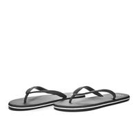 (TG. 38 EU) Kappa Logo Moker, Infradito Unisex - Adulto, Black White Black, 38 E
