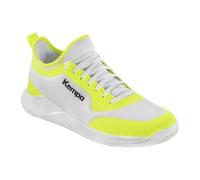(TG. 38 EU) Kempa Kourtfly Jr, Scarpe Sportive, Bianco Fluo Giallo, 38 EU - NUOV