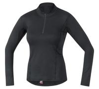 (TG. 38) GOREWEAR M Donna Base Layer Thermo Maglia con colla alto, Black, 38 - N