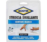 (TG. 38 mm x 3,35 m) BOSTIK Striscia Sigillante resistente all'acqua e ai deterg
