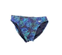 (TG. 38) Speedo Print Beachstar Brief 2" Costume a Slip per Uomo, Hapuna Blue, 3