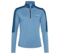 (TG. 38) VAUDE Livigno Zip II da Donna Maglietta da Escursionismo, Azzurro Paste